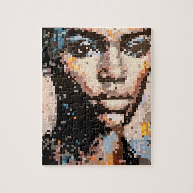 Ferocity Vibrant Pixel Art Portrait (Vertikal)