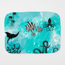 Feroza Aqua Life Burp Tuch
