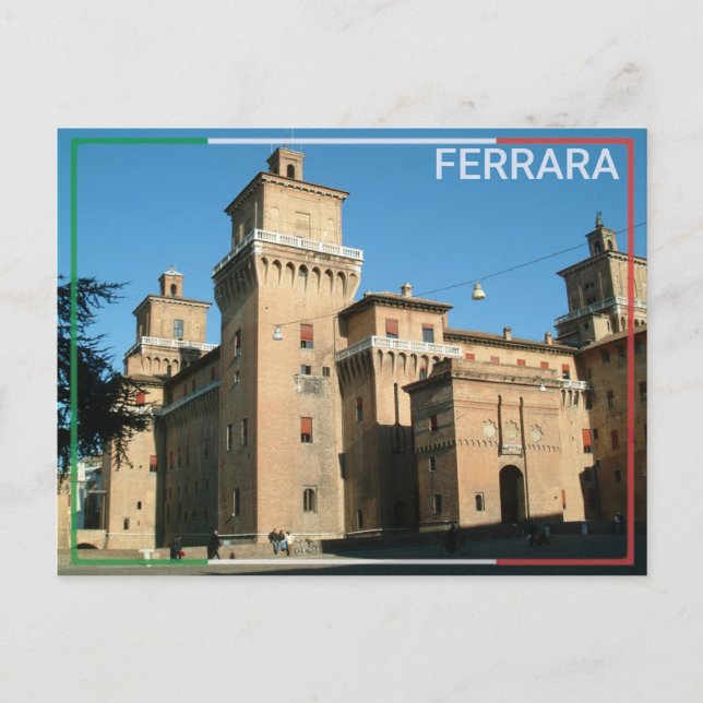 Ferrara - Italien Postkarte (Vorderseite)
