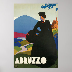 Ferrari Abruzzo Italien Poster