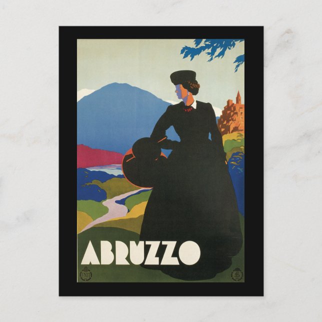 Ferrari Abruzzo Italien Postkarte (Vorderseite)