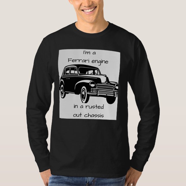"Ferrari Engine" T-Shirt (Vorderseite)