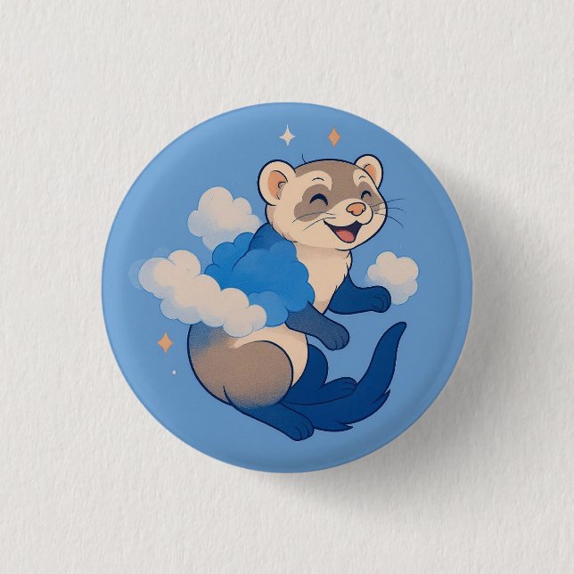 Ferret Button (Vorderseite)