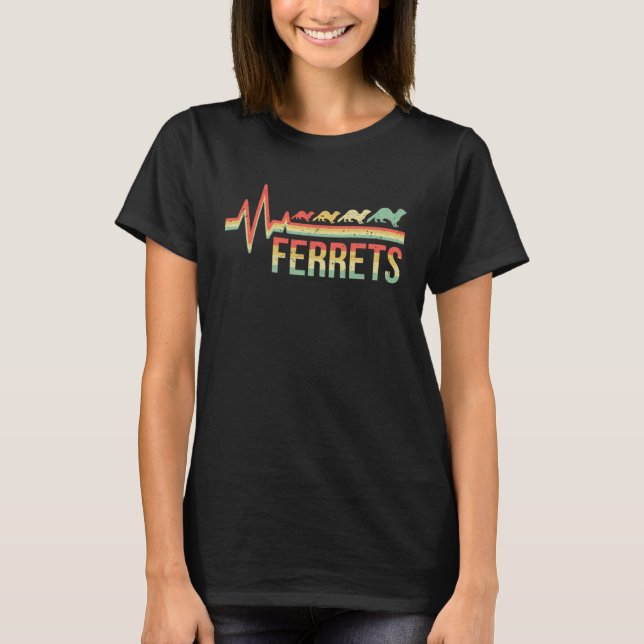 Ferret Ferrets  2 T-Shirt (Vorderseite)