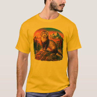Ferret Frontier Adventure T-shirt