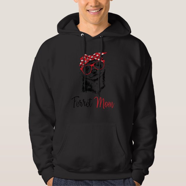 Ferret Hoodie (Vorderseite)
