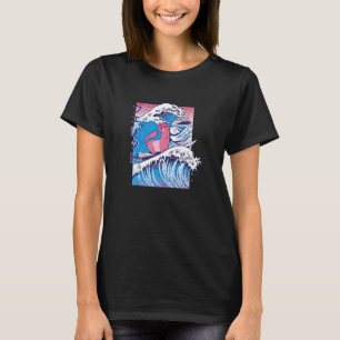 Ferret Mama Vater Mustela Nigripes 4 T-Shirt