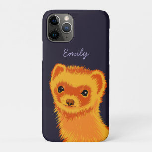 Ferret Niedlicher Name des Tieres Case-Mate iPhone Hülle