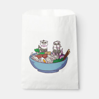 Ferret Ramen Noodles Anime Kawaii Japanisch Otaku  Geschenktütchen