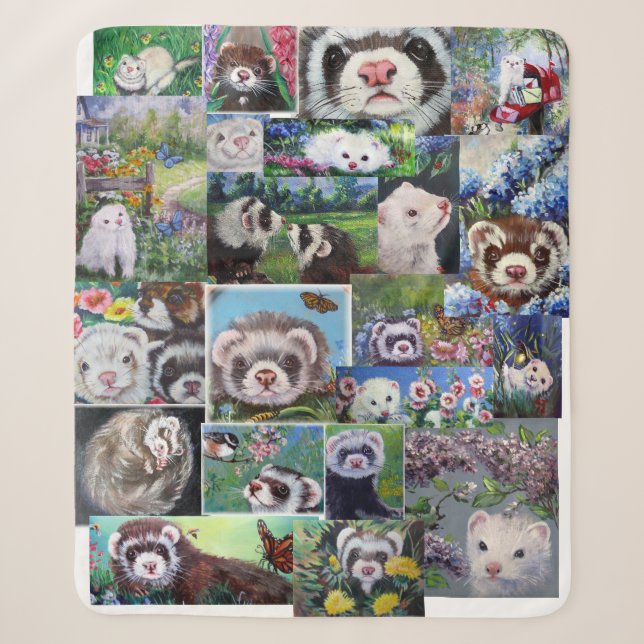 FERRET Sherpa Blanket Sherpadecke (Vorderseite)