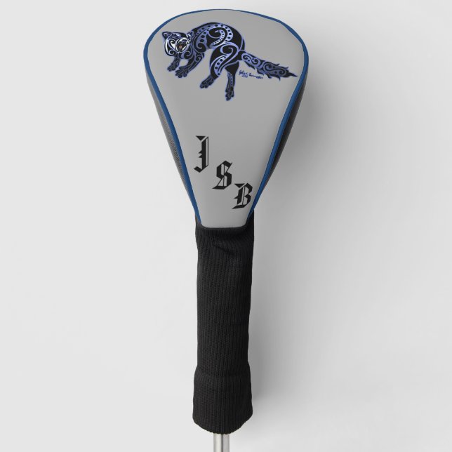 Ferret Trybe: Kriegstanz! Golf Headcover (Vorderseite)