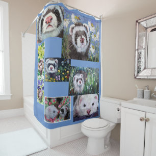Ferrets et autres furets Douche rideau