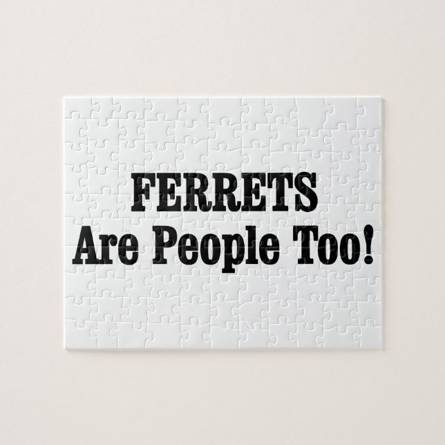 FERRETS sind auch Menschen! (Horizontal)