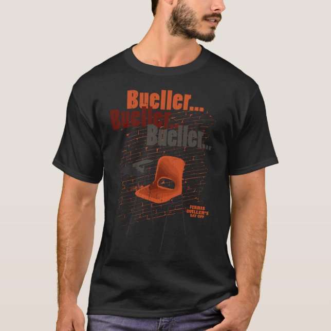 Ferris Buellers Day Off Empty School Desk T-Shirt (Vorderseite)