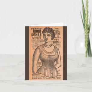 Ferris Common Sense Corsets ad 1880