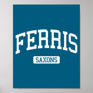 Ferris High School HS Spokane WA Uni-Sport Poster