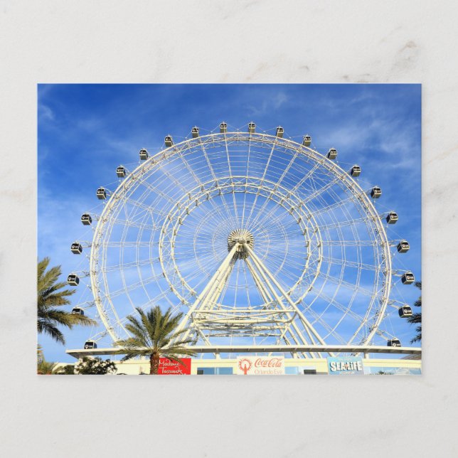 Ferris Wheel #1 Postkarte (Vorderseite)
