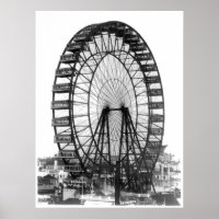 Ferris Wheel auf der Messe Chicago World