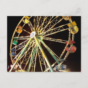 Ferris Wheel auf der Midway Postkarte
