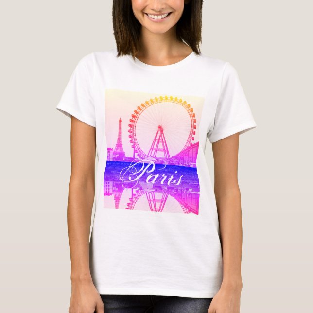 Ferris Wheel Grande Roue Paris – Grande Roue Eifel T-Shirt (Vorderseite)