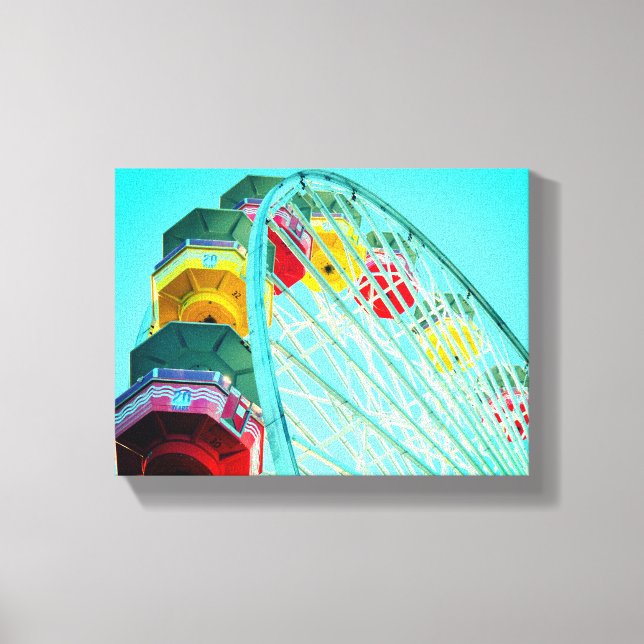 Ferris Wheel Leinwanddruck (Vorderseite)