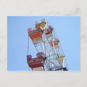 Ferris Wheel Postcard Postkarte