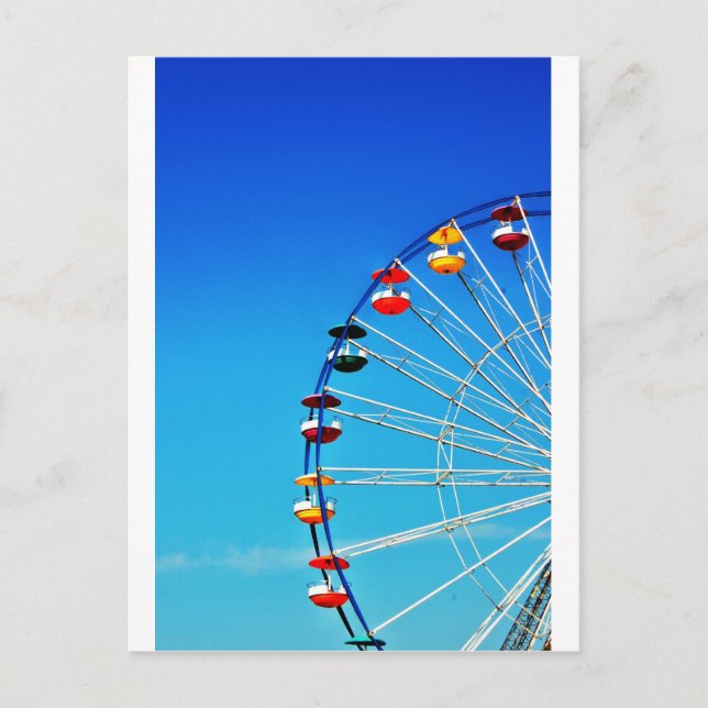 Ferris Wheel Postkarte (Vorderseite)