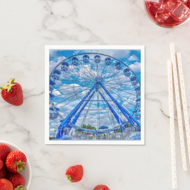 Ferris Wheel Serviette (Beispiel)