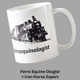 Ferroéquinologue Train Mug