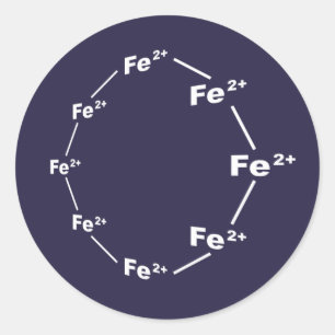 Ferrous Wheel Runder Aufkleber
