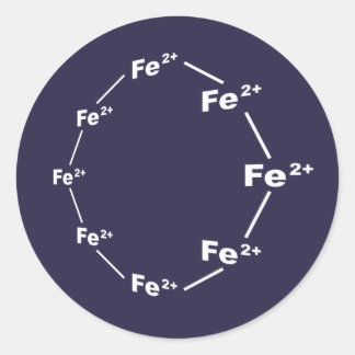 Ferrous Wheel Runder Aufkleber