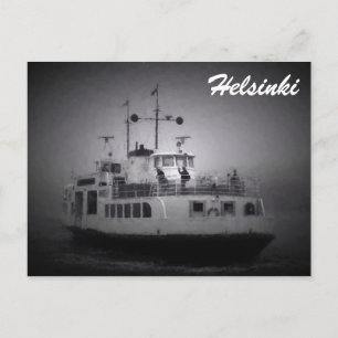 Ferry Suomenlinna (Helsinki) dans la carte postale