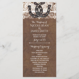 Fers à cheval rustiques et programme occidental de