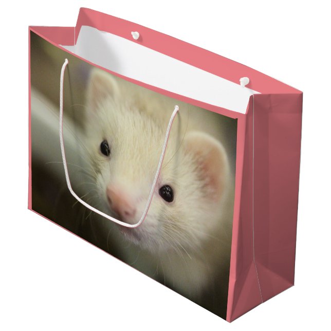 Fersenwand Große Geschenktüte (Vorderseite Schrägansicht)