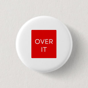 "FERTIG DAMIT" Statement Grafik T-Shirt Design Button