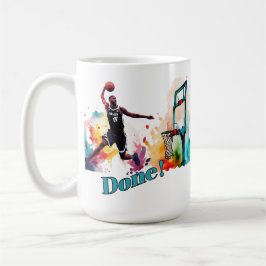 Fertig: Der ultimative Slam Dunk Basketball Trend Kaffeetasse