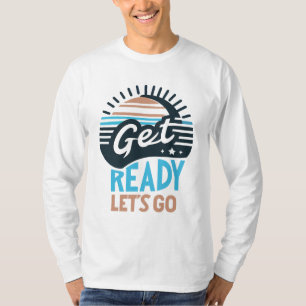 fertig, machen wir uns mal mal ganz weiß. T-Shirt