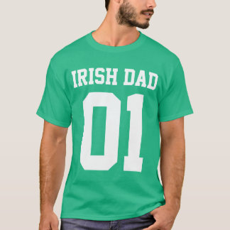 Fertigen irischer Vater #01 besonders an T-Shirt