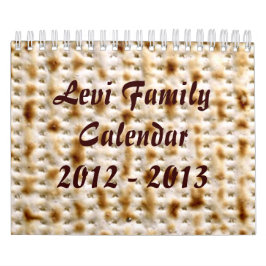 Fertigen jüdischer 2015 Wandkalender, 15-monatiges Kalender
