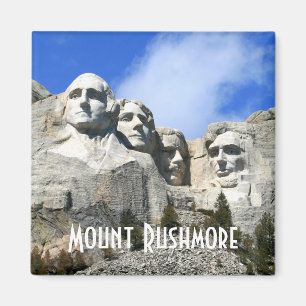 Fertigen Sie der Mount Rushmore nationales Magnet