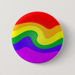 Fertigen Sie diesen Regenbogen-Strudel besonders Button