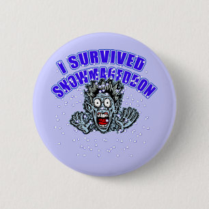 Fertigen Sie ein SNOWMAGEDDON T-Shirt oder Hoodie Button