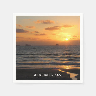 Fertigen Sie mit Ihrem eigenen Foto und Ihrem Text Serviette