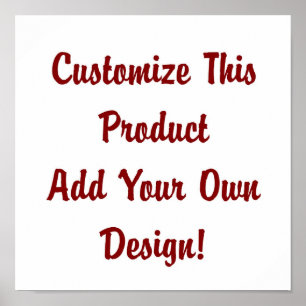 Fertigen Sie - Plakat besonders an