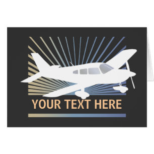 Fertigen Sie Text - niedriger Flügel-Flugzeug
