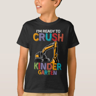 Fertigstellung des Kindergartenbaufahrzeugs T-Shirt