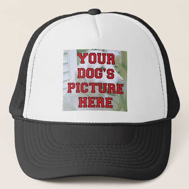Fertigte das Foto Ihr Hundes besonders an Truckerkappe (Vorderseite)