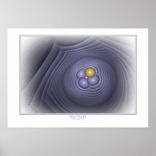 Fertilitätspopster auf Weiß Poster