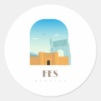 Fes city morocco Skyline