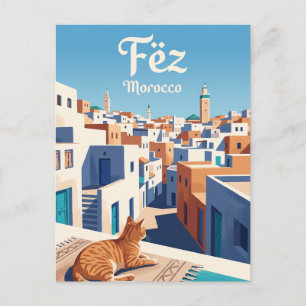Fès Marokko Postkarte